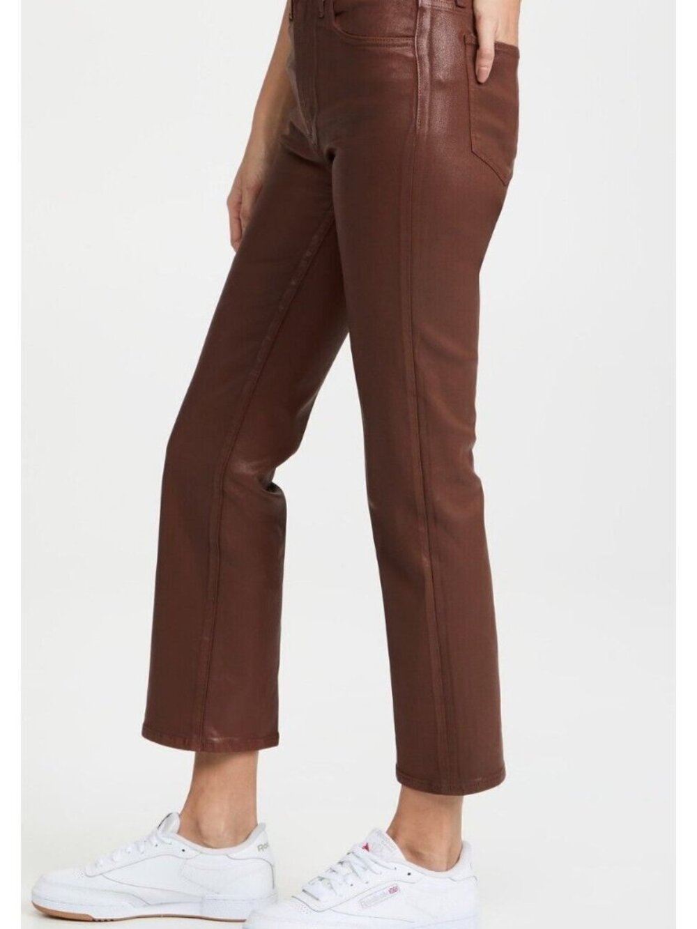 NEW! Joe's Jeans Women's 23 The Callie Coated High Rise Bootcut Jeans NWT $218 - Picture 3 of 5